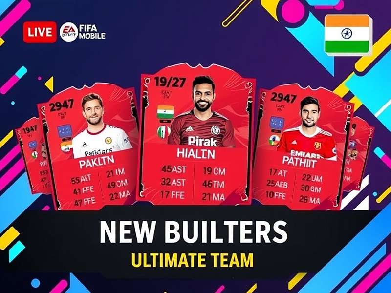 FIFA Mobile Ultimate Team team building with Indian players and international stars